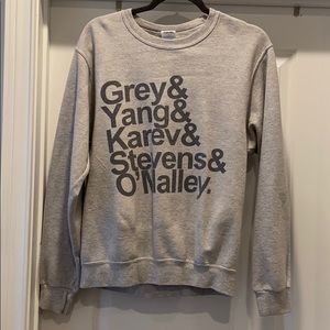 greys anatomy crewneck